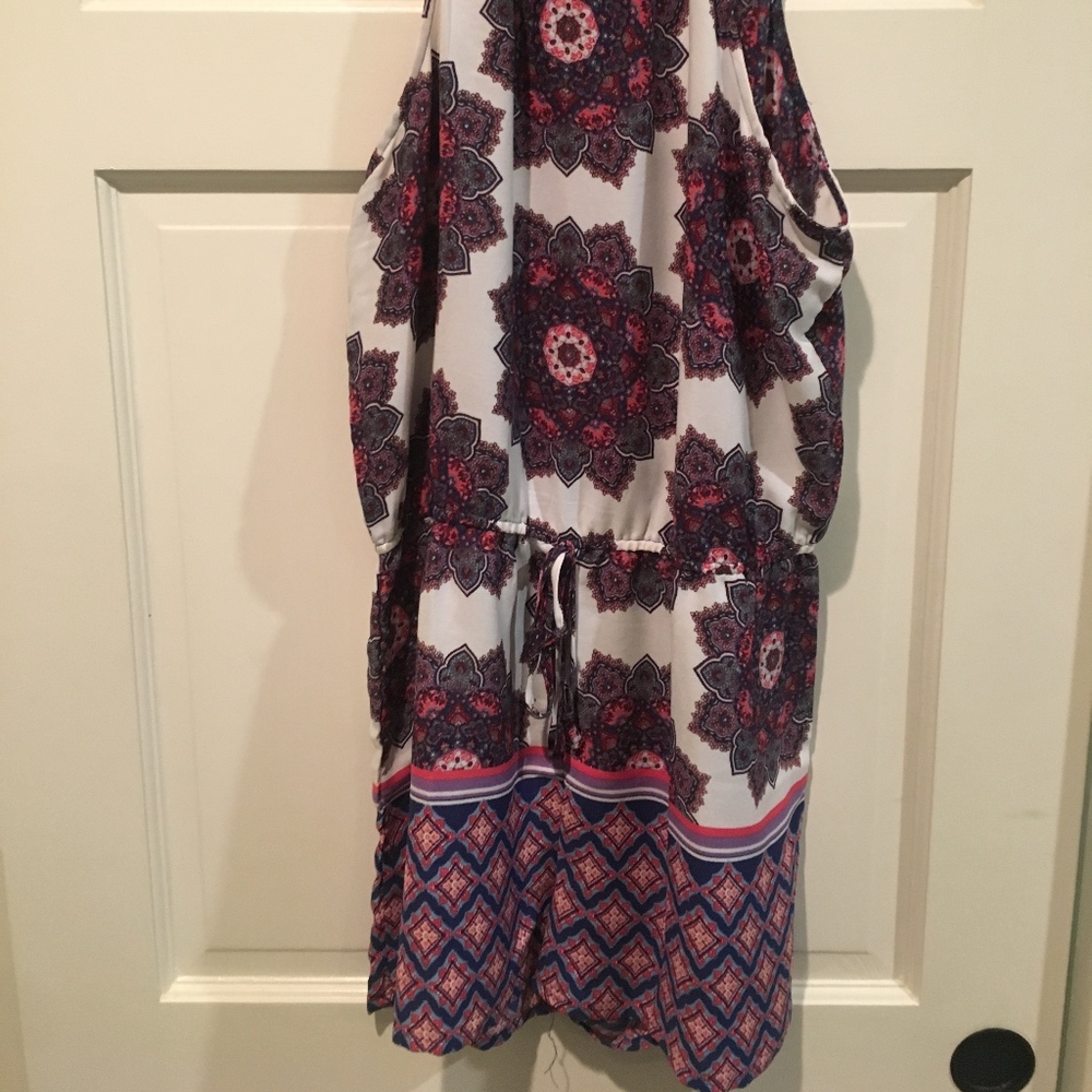 Colorful Floral Women's Romper